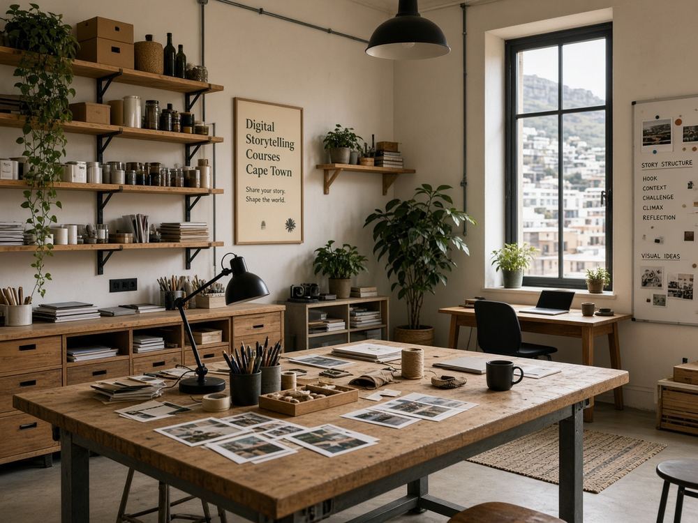 About the Digital storytelling courses studio at Lemonnest Story Lab