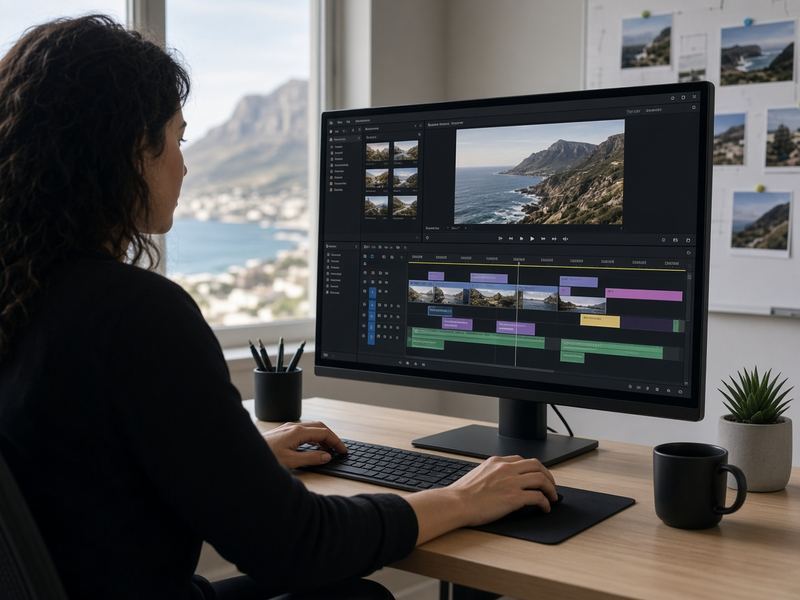 Editing workflow at Lemonnest Story Lab
